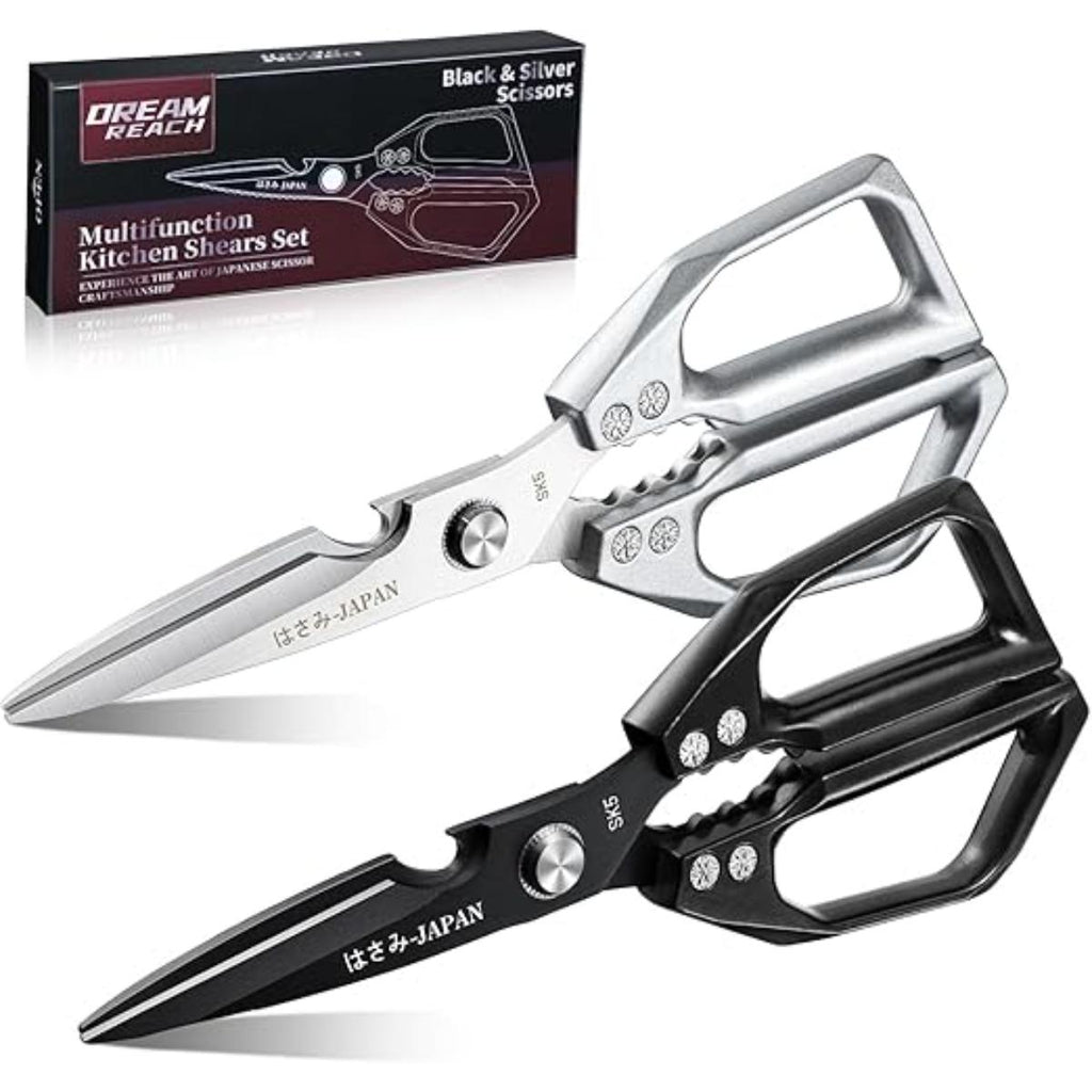 Dream Reach Kitchen Shears Set with poultry and utility scissors