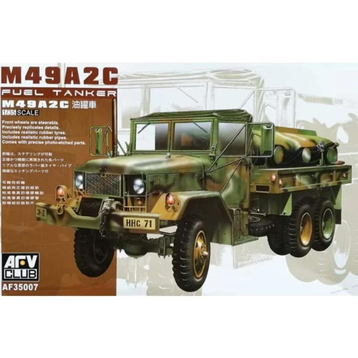 AFV Club 1/35 M49A2C Fuel Tanker plastic model kit AFV35007