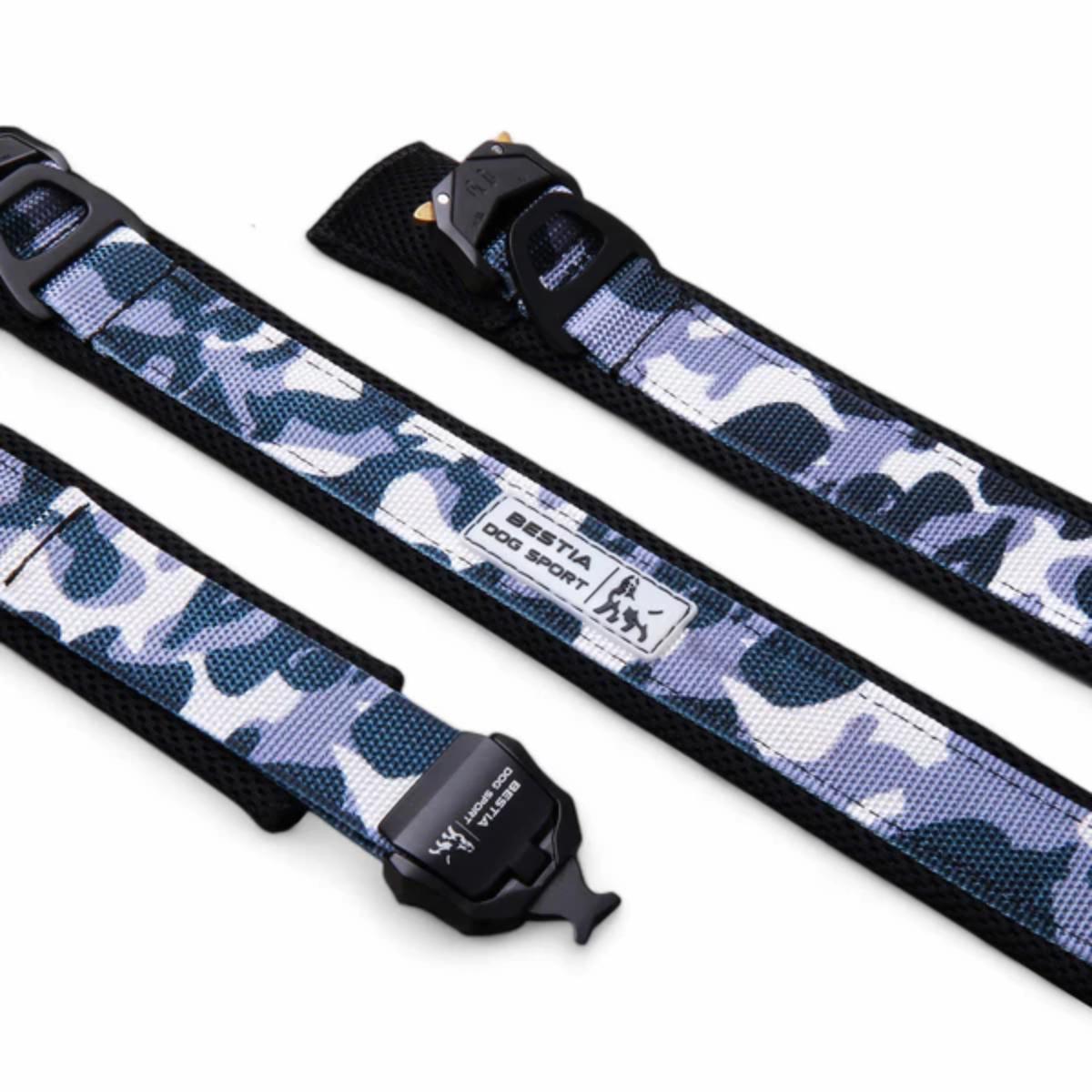 BESTIA DOG SPORT Fast Release Collar heavy duty waterproof dog collar large active breeds