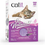 Catit Go Natural pea husk clumping cat litter 14L box