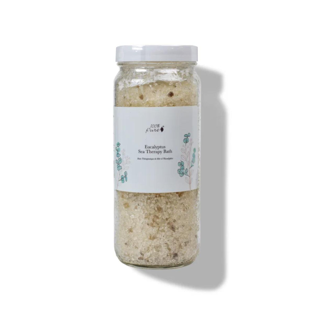100% PURE Eucalyptus Sea Therapy Bath mineral bath salts