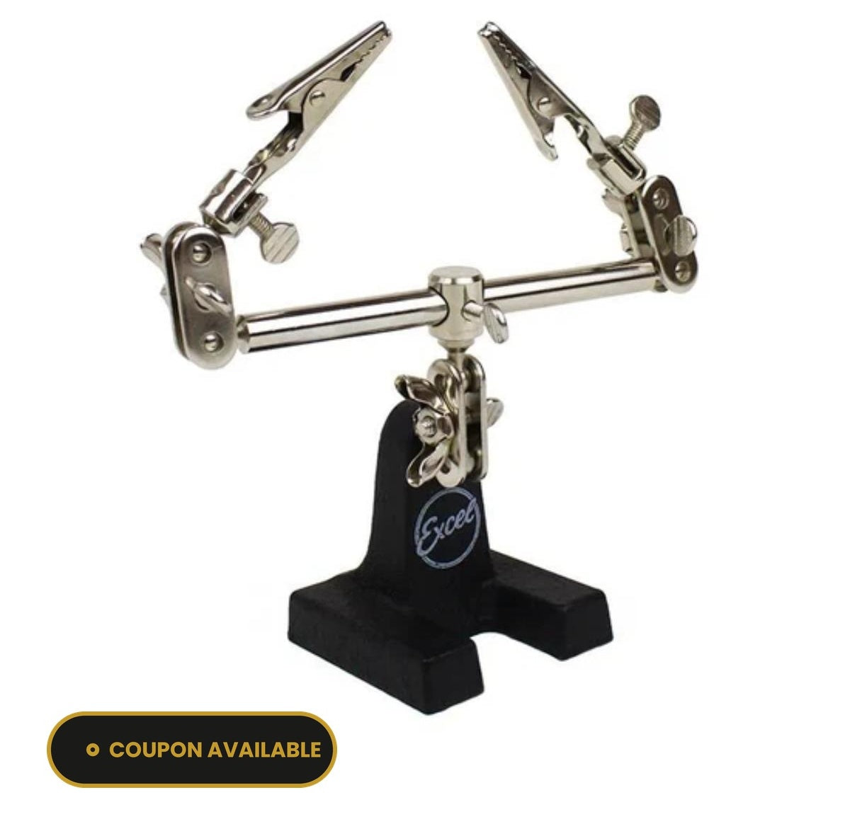 Excel Blades Double Clip Extra Hands with Magnifier