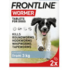 FRONTLINE WORMER Tablets for Dogs broad spectrum worming treatment
