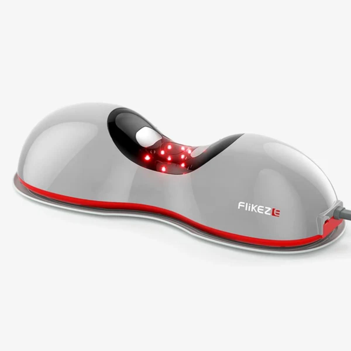 FliKEZE NeoNeck neck traction device with red light therapy