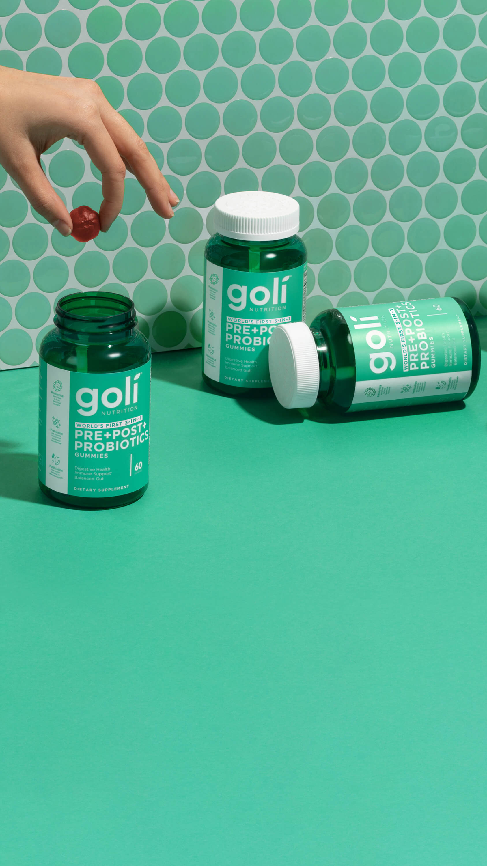 goli pre probiotic gummies