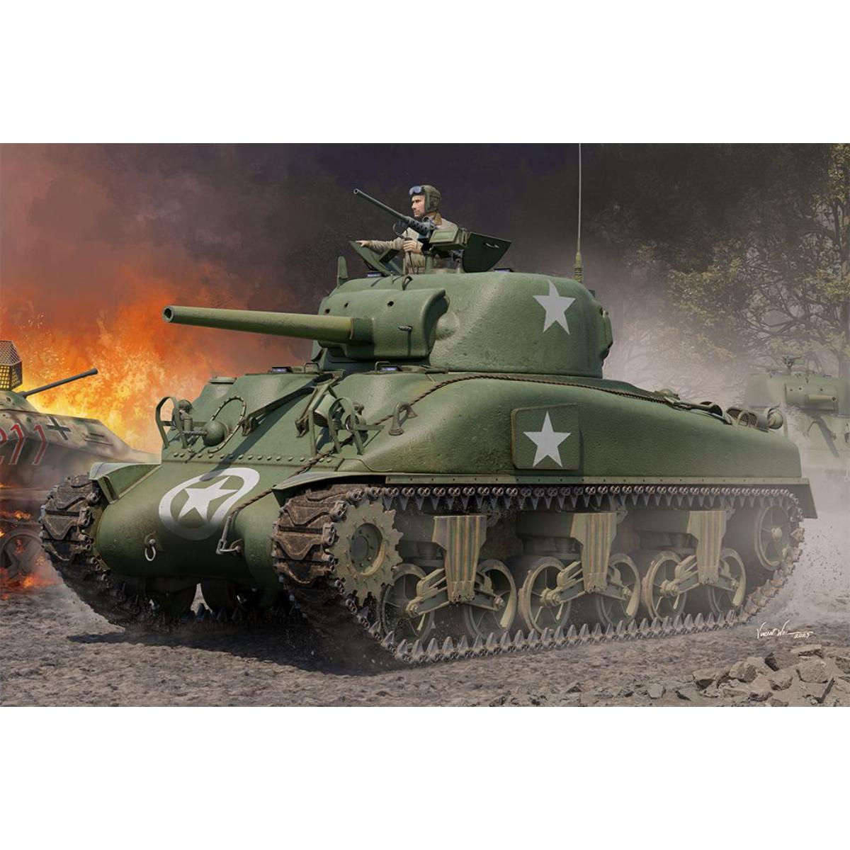 I Love Kit M4A1 Sherman 1/16 Scale WWII Cast Hull Model Kit