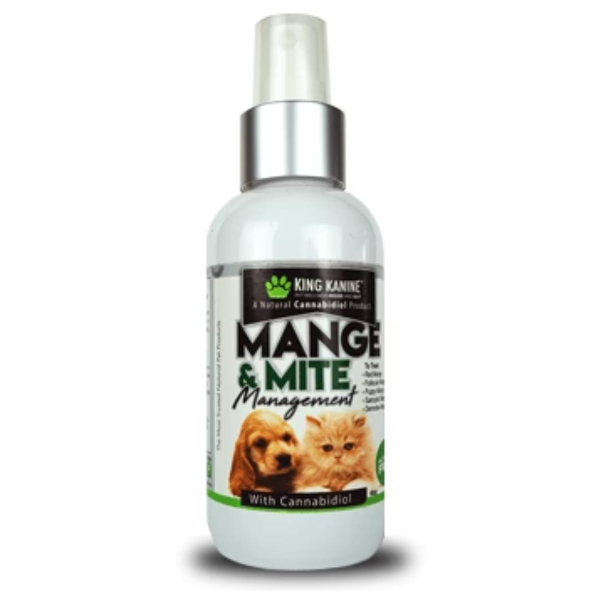 King Kanine King Kalm Pet Mange Treatment Spray bottle
