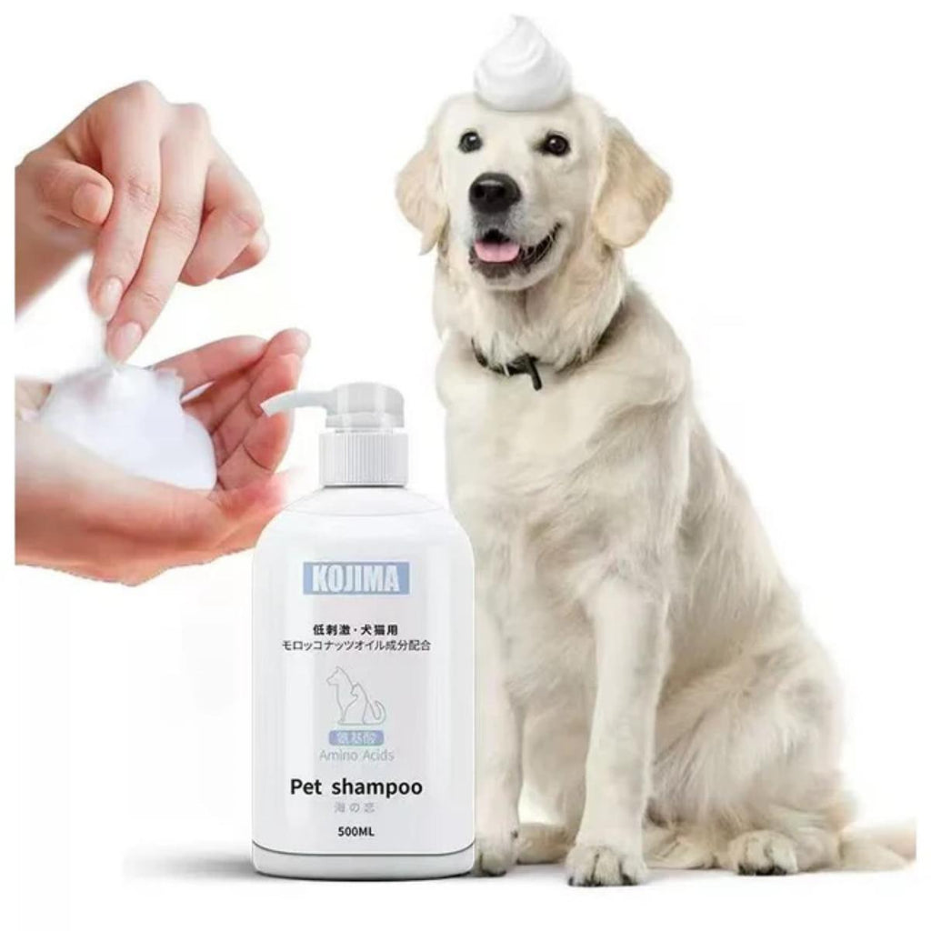 Kojima Amino Acids Pet Shampoo 500 ml bottle for dogs and cats