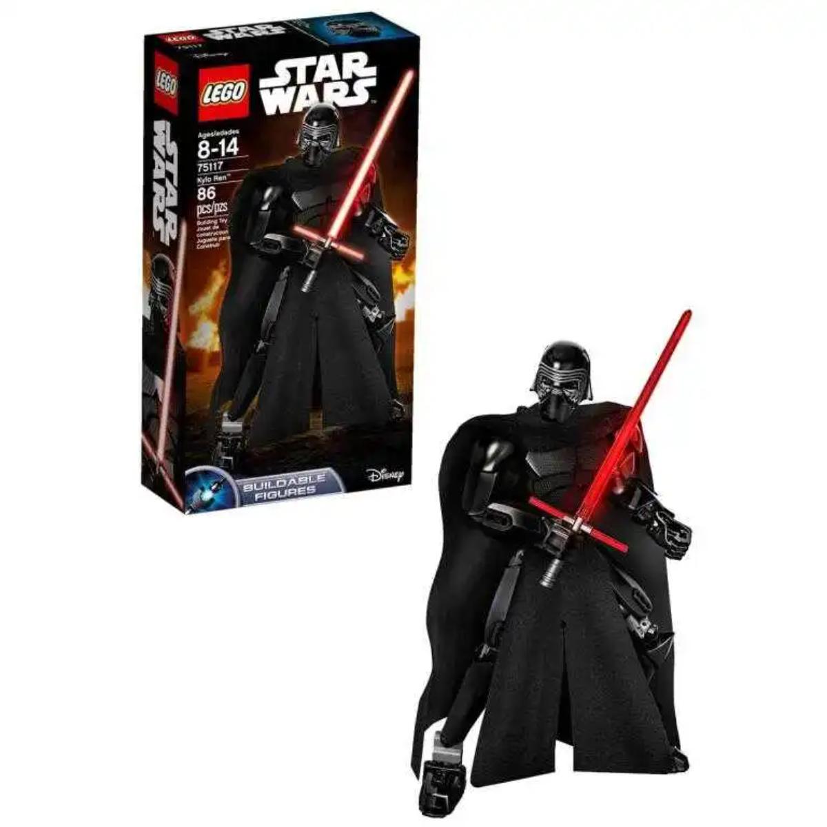 LEGO Star Wars Kylo Ren buildable figure set 75117