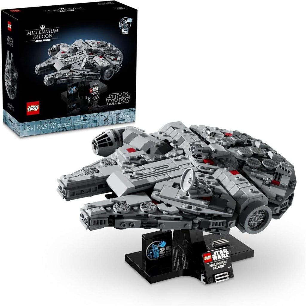 LEGO Star Wars Millennium Falcon 75375 – 25th Anniversary Display Model for Adults