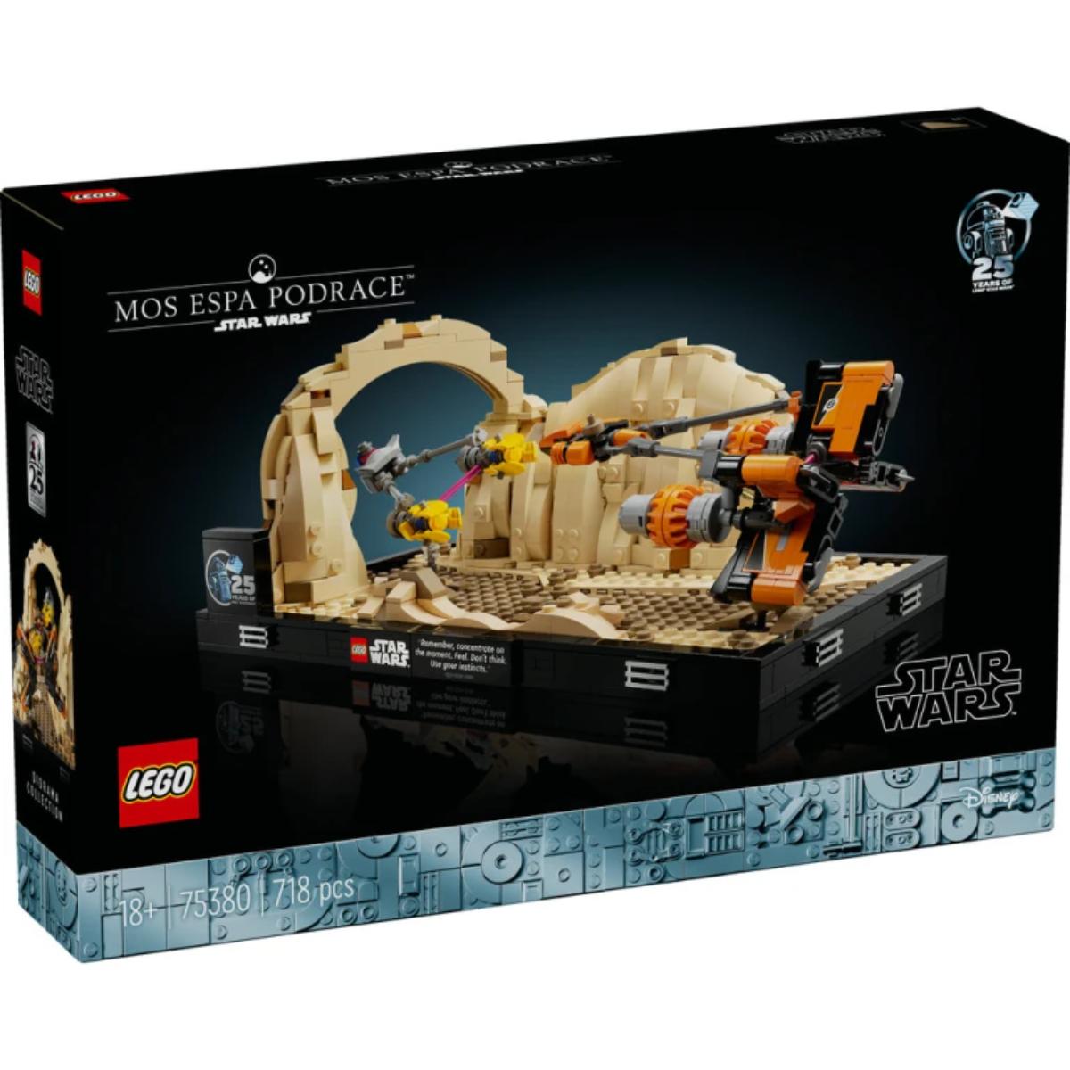 LEGO Star Wars Mos Espa Podrace Diorama Set 75380 box front view