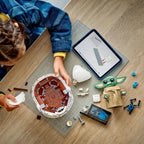 LEGO Grogu with Hover Pram set 75403 assembled 