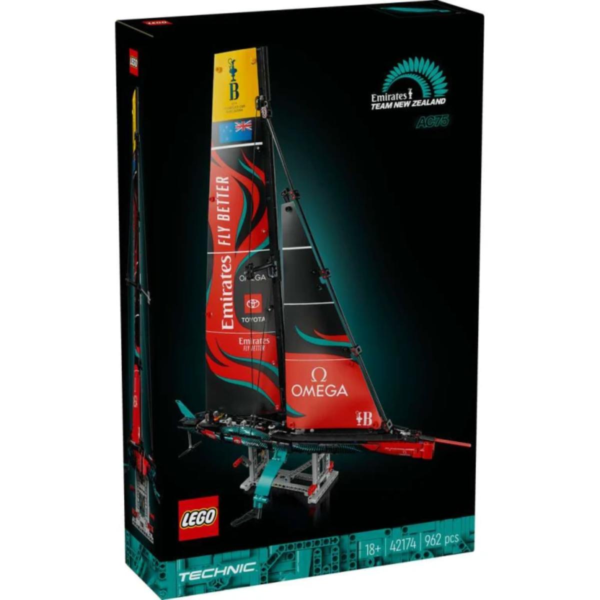 LEGO Technic Emirates Team New Zealand AC75 Yacht model 