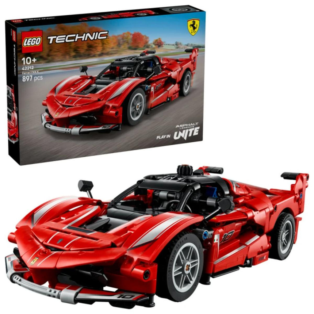 LEGO Technic Ferrari FXX K 42212 model assembled