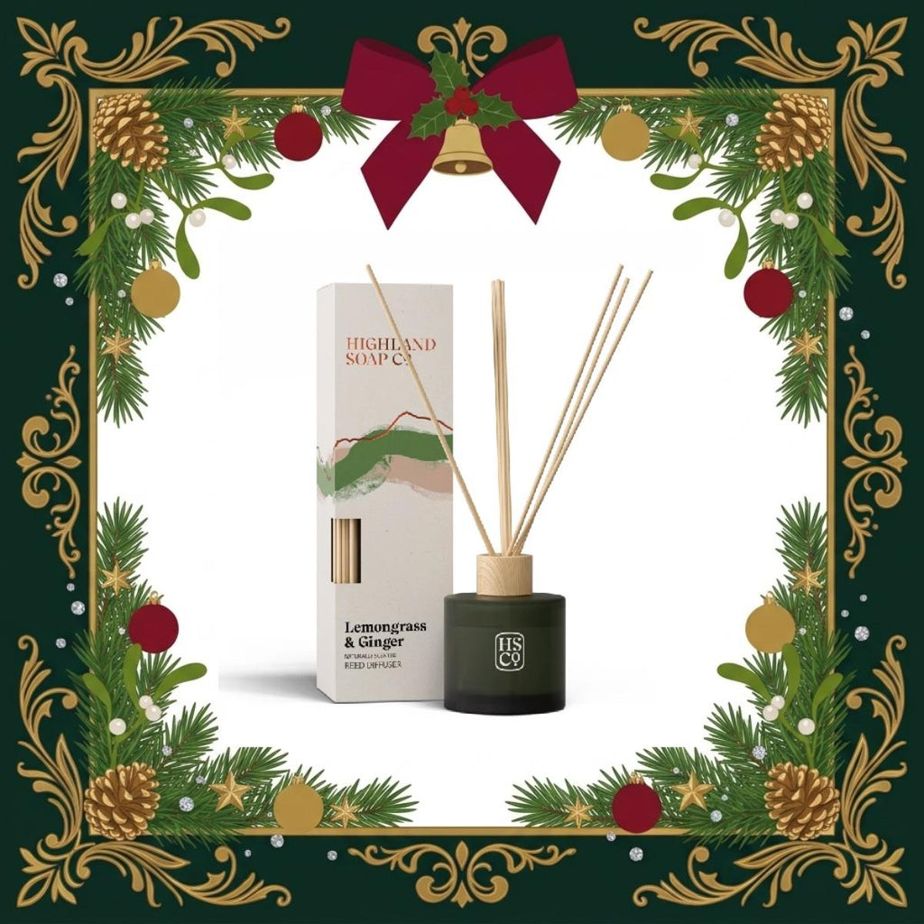 Highland Soap Co. Lemongrass and Ginger Reed Diffuser 120ml