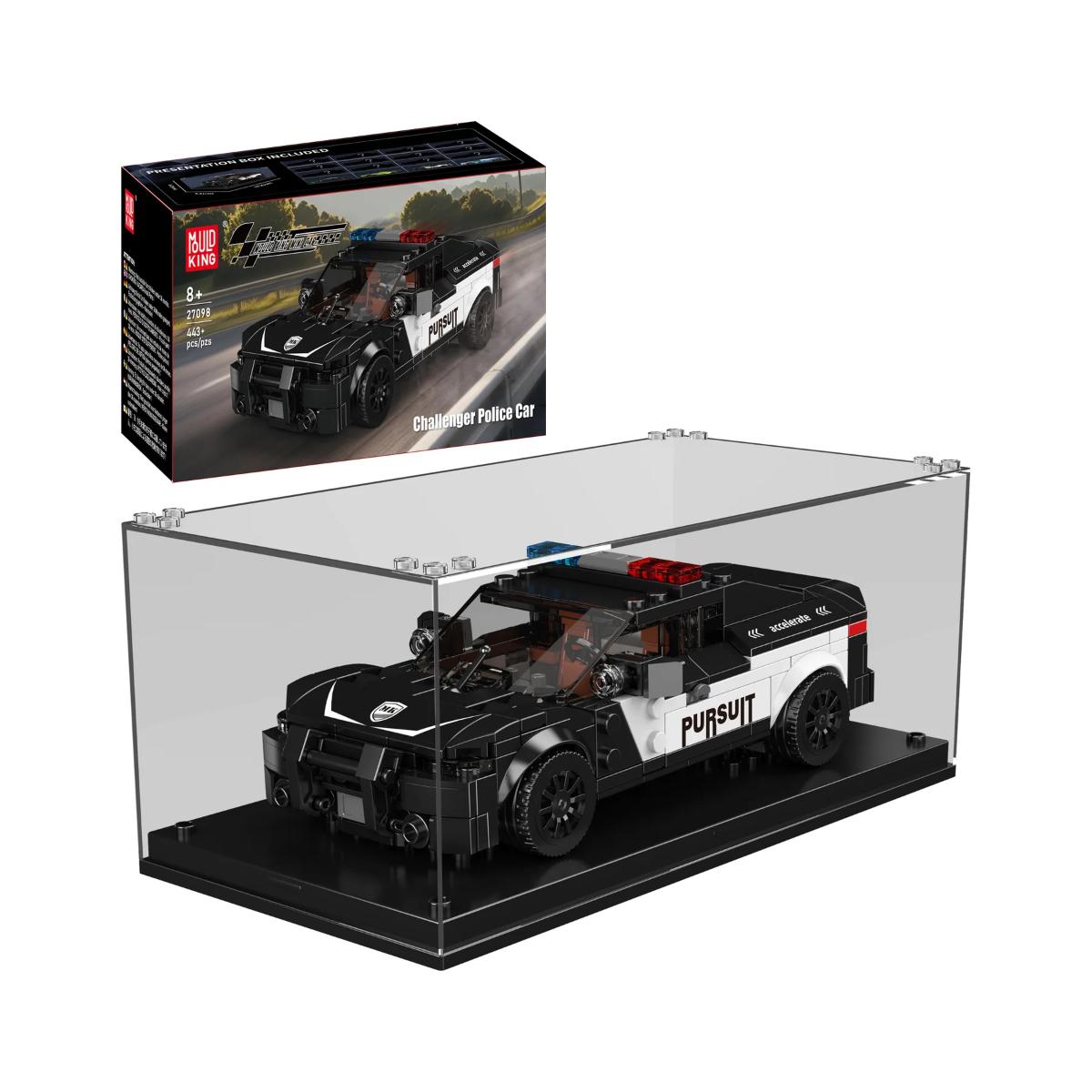 Mould King 27098 Challenger police car brick model