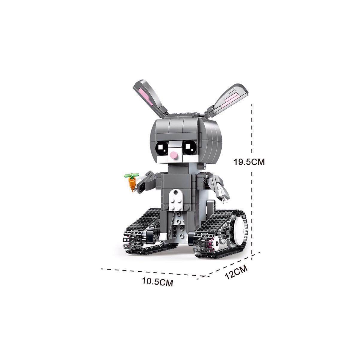 Mould King 13045 Judy Rabbit Walking Brick Remote Control Building Blo ...