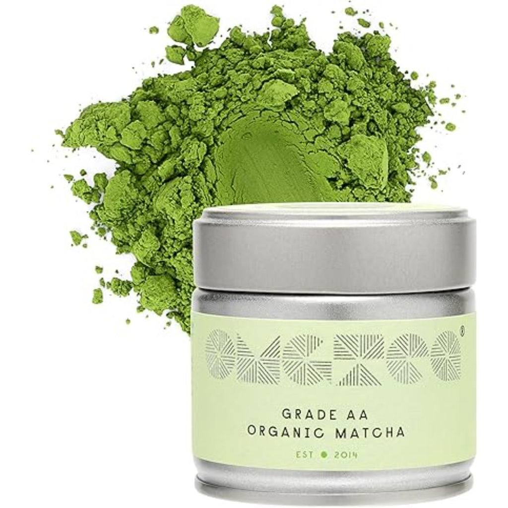 Premium organic Japanese matcha green tea powder