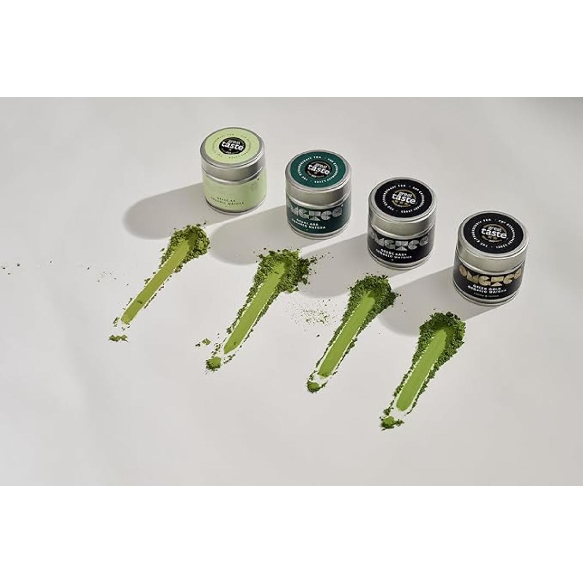 Premium organic Japanese matcha green tea powder