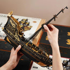 ROKR Seahorse Barque MCB02 3D wooden ship model