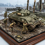 Tamiya M4A3 Sherman 75mm 1:35 WWII military model kit