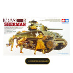 Tamiya M4A3 Sherman 75mm 1:35 WWII military model kit