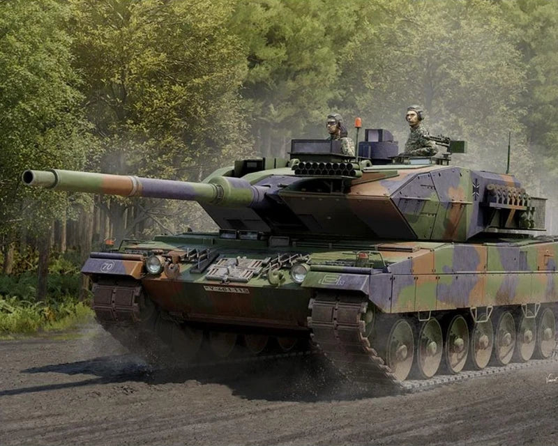 Trumpeter 1/16 German Leopard 2A6 Main Battle Tank 