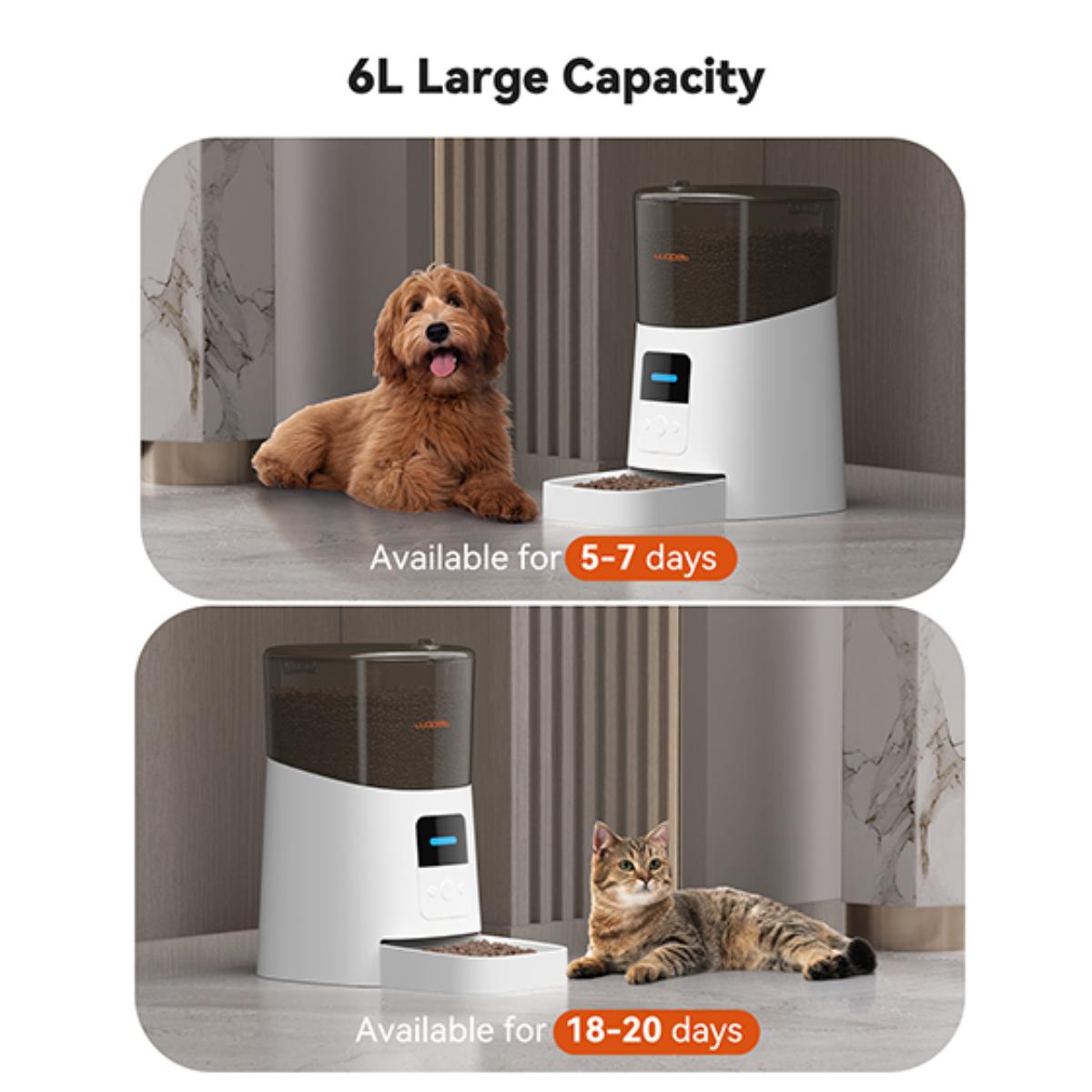 WOpet Patrol F07 Pro WiFi automatic pet feeder
