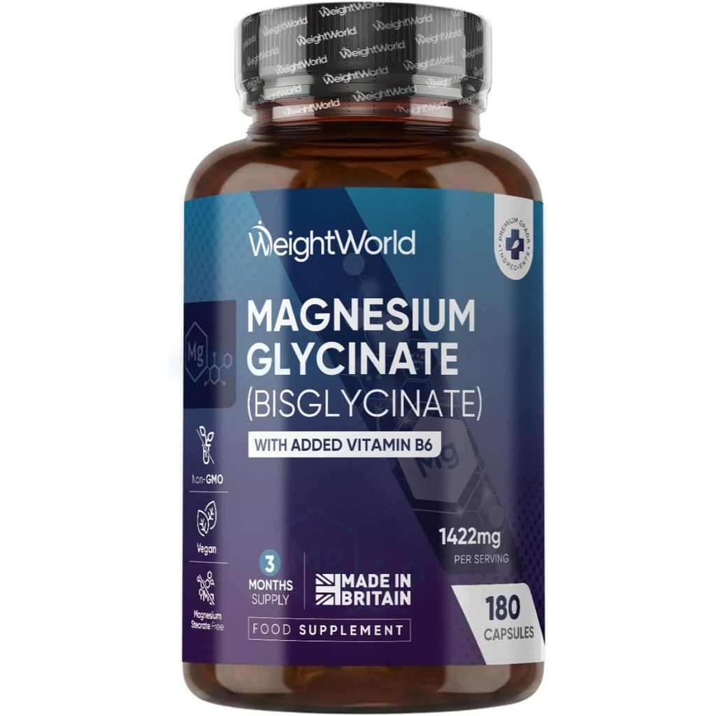 magnesium bisglycinate 710mg capsules high absorption supplement