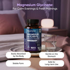 magnesium bisglycinate 710mg capsules high absorption supplement
