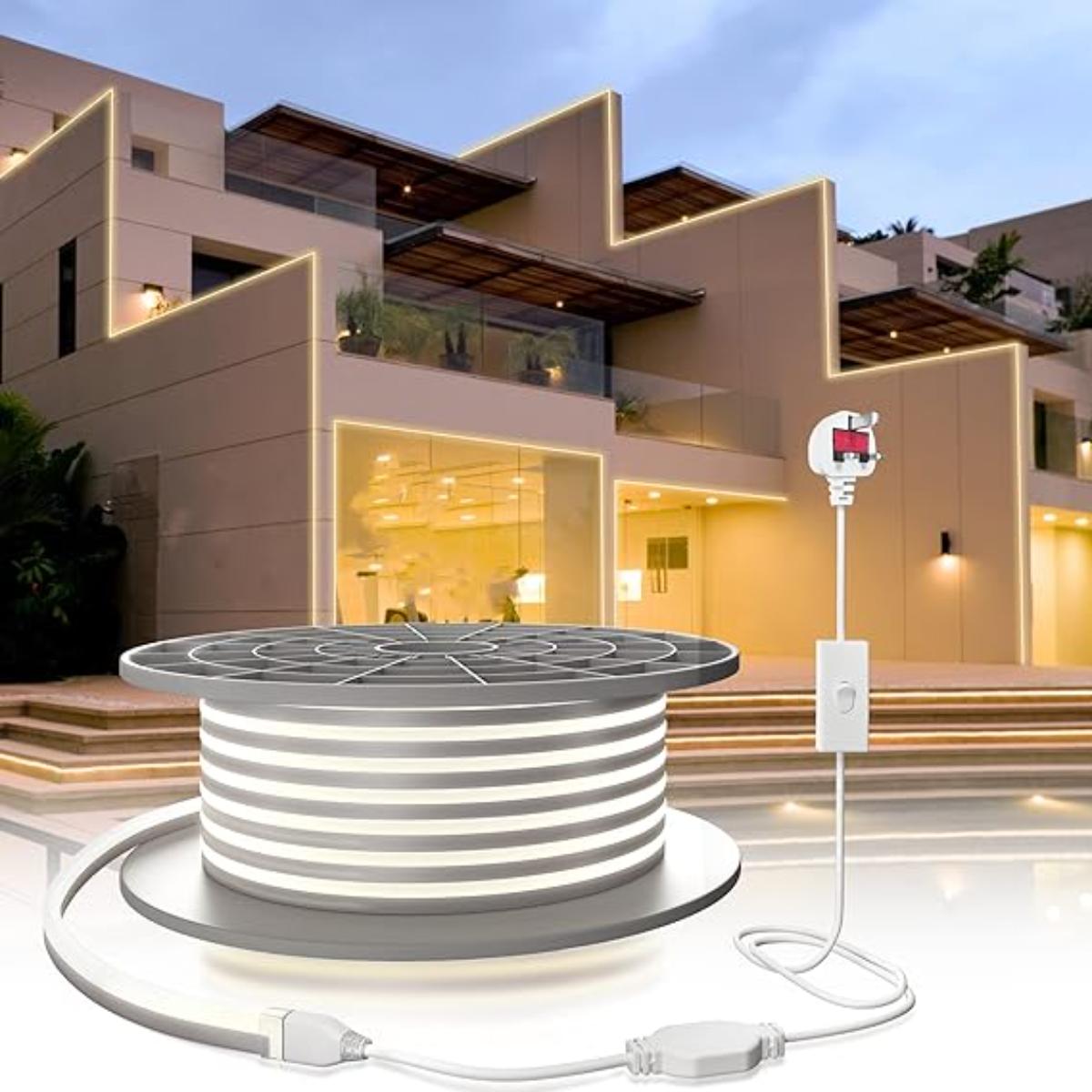 YOODI Neon LED Strip Lights 10M white flexible light strip
