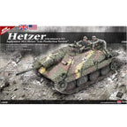 Academy 1/35 Jagdpanzer 38(t) Hetzer late production German tank destroyer model kit
