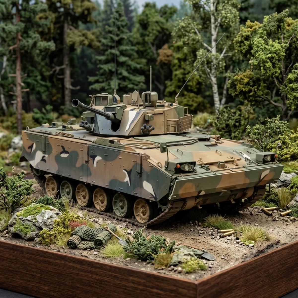Academy 1/35 Korean Army K21 IFV diorama