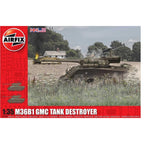 Airfix 1:35 M36B1 GMC model kit box and sprues