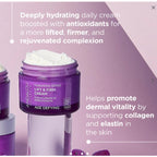 Andalou Age-Defying Hyaluronic + DMAE Lift & Firm Cream skincare product image