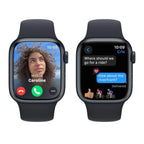 Apple Watch Series 9 45mm Midnight front view