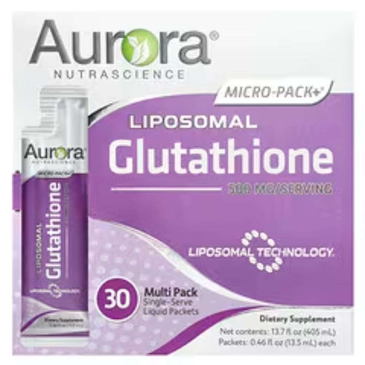 Aurora Nutrascience Liposomal Glutathione packets