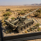 AFV Club 1/35 M107 175mm Self-Propelled Gun diorama