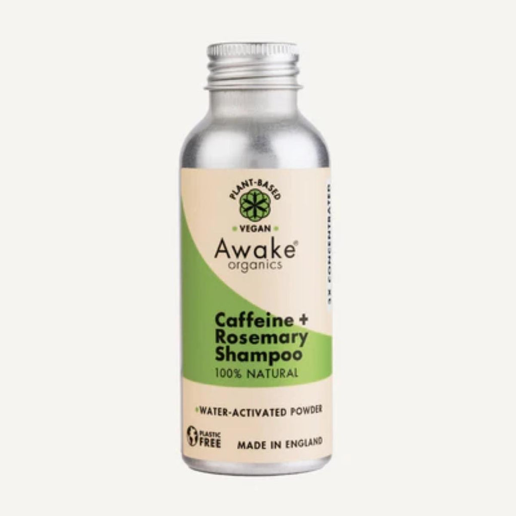 caffeine rosemary shampoo hair growth natural anti shedding shampoo awake organics