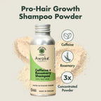 caffeine rosemary shampoo hair growth natural anti shedding shampoo awake organics