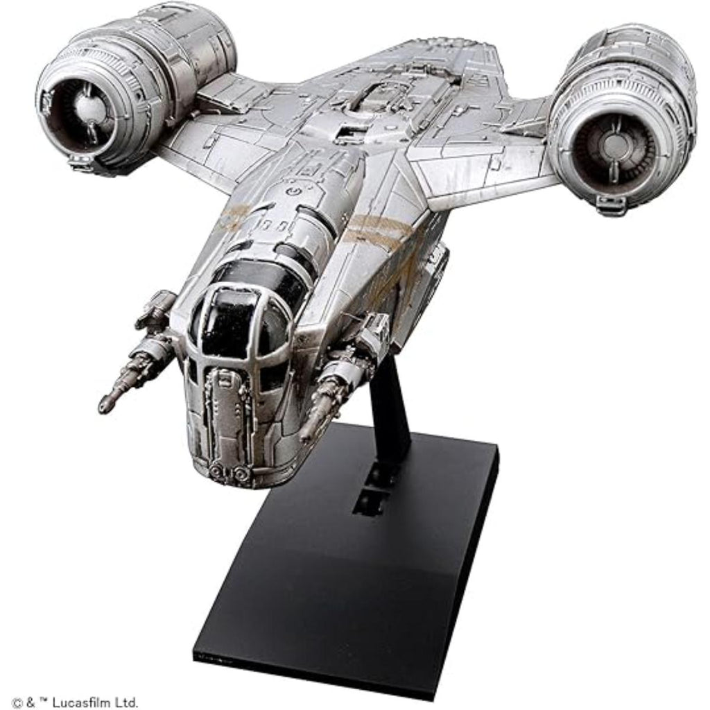 Assembled Revell Razor Crest Star Wars model