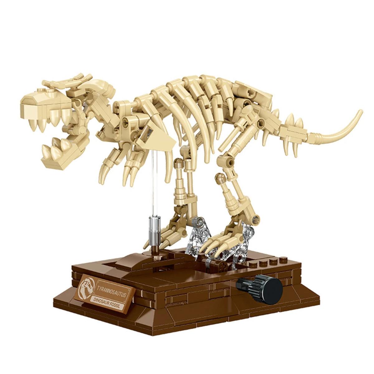 JIE Star dinosaur building block set front view