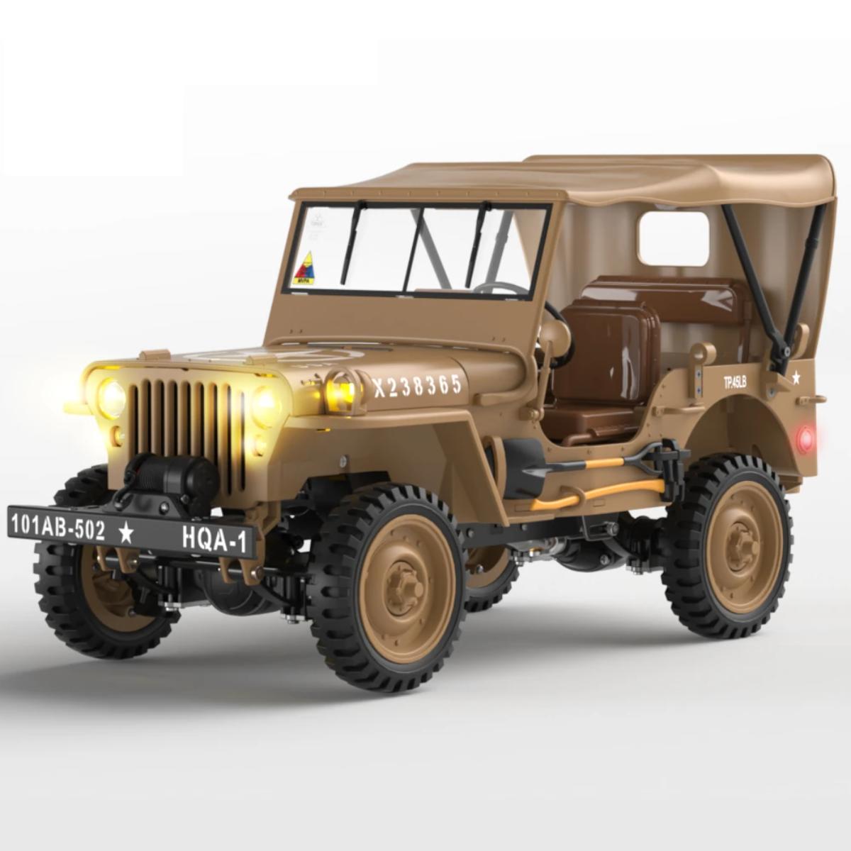TRASPED HG4-58 Willys Military 1:14 4WD RC Rock Crawler