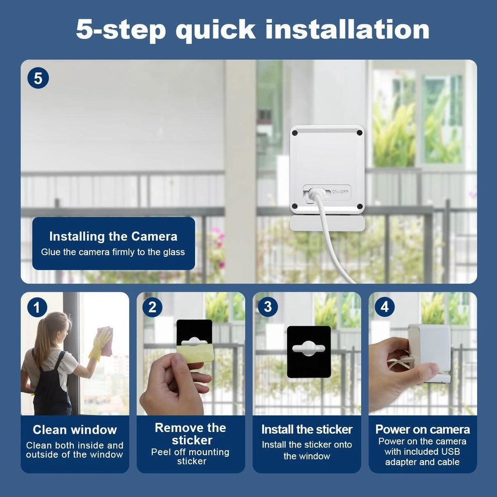 Srihome SH057 4MP HD WiFi Security Camera with AI Human Detection