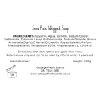 Cottage Fresh Scents Snow Pixie whipped soap sweet candy scented body wash