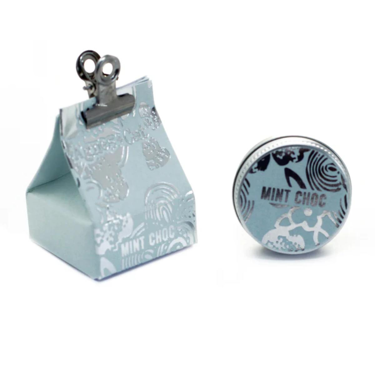 mint chocolate lip balm natural cocoa peppermint lip care tin