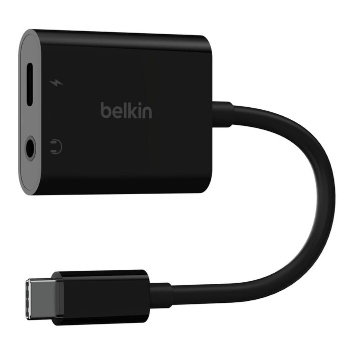 Belkin RockStar Audio + USB-C Charge Adapter front view