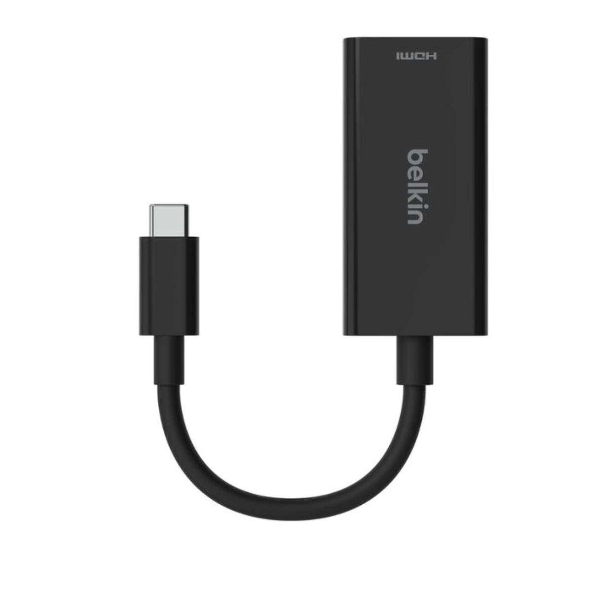Belkin USB-C to HDMI 2.1 Adapter front view black
