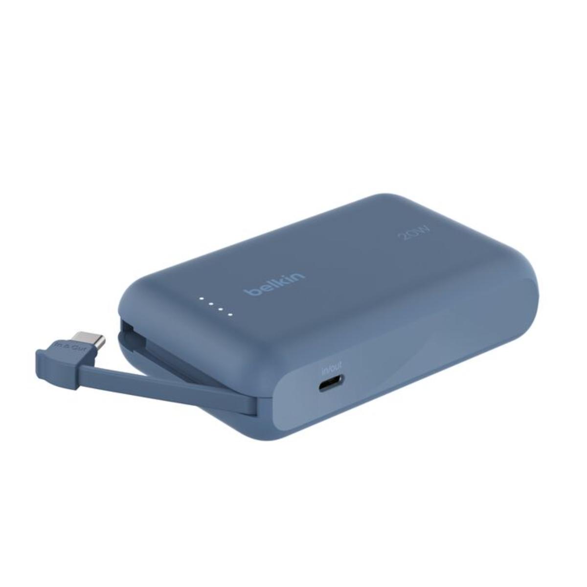 Belkin 10K power bank with built-in USB-C cable