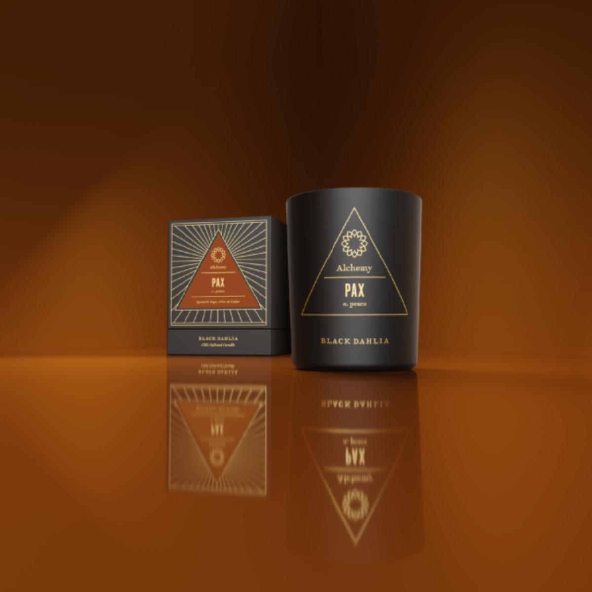 Alchemy PAX CBD-infused candle